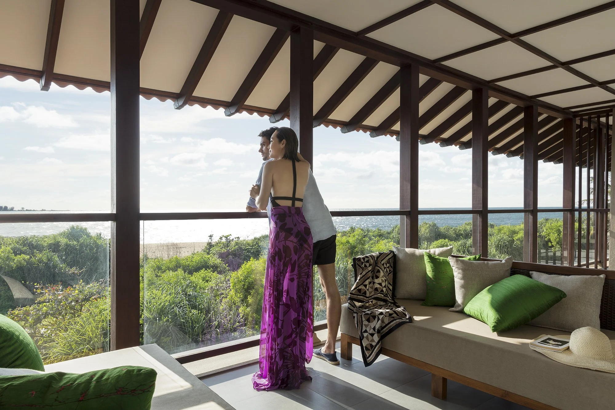 Anantara Kalutara Lifestyle Ocean Wing with Models on Balcony Angle 1.jpg