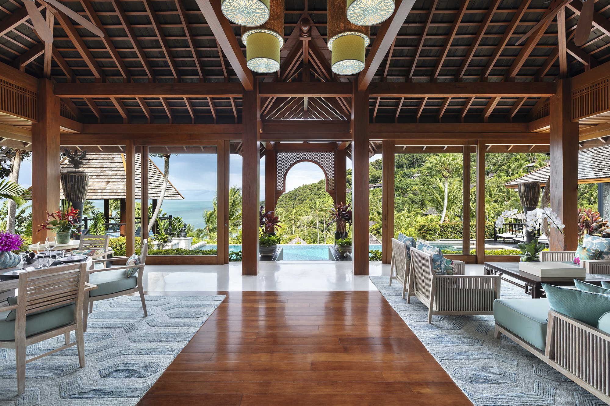 Four Seasons Koh Samui Villa 5 Living Room Angle 2.JPG