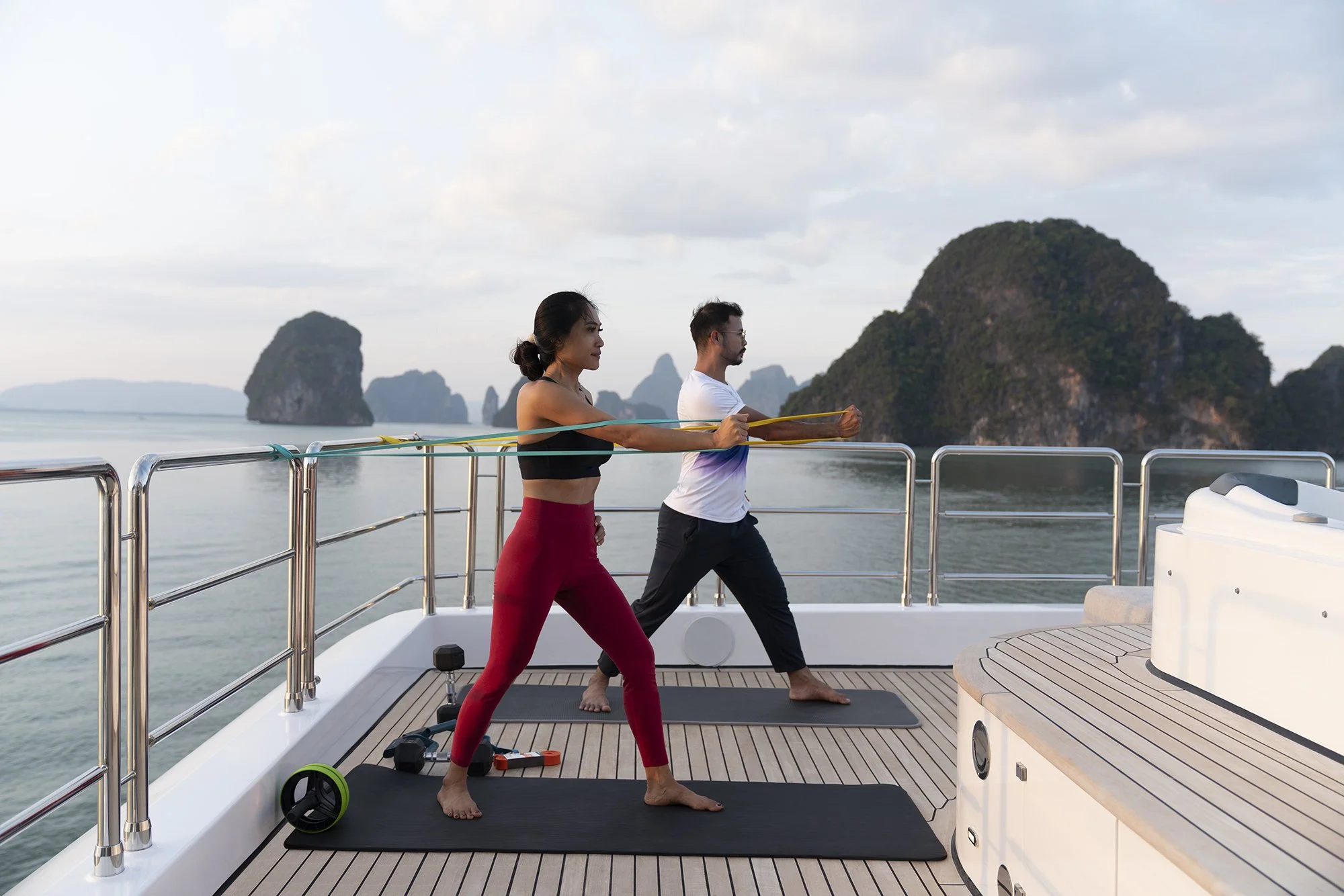Panakeia Yacht Lifestyle Sun Deck Exercise 02.jpg