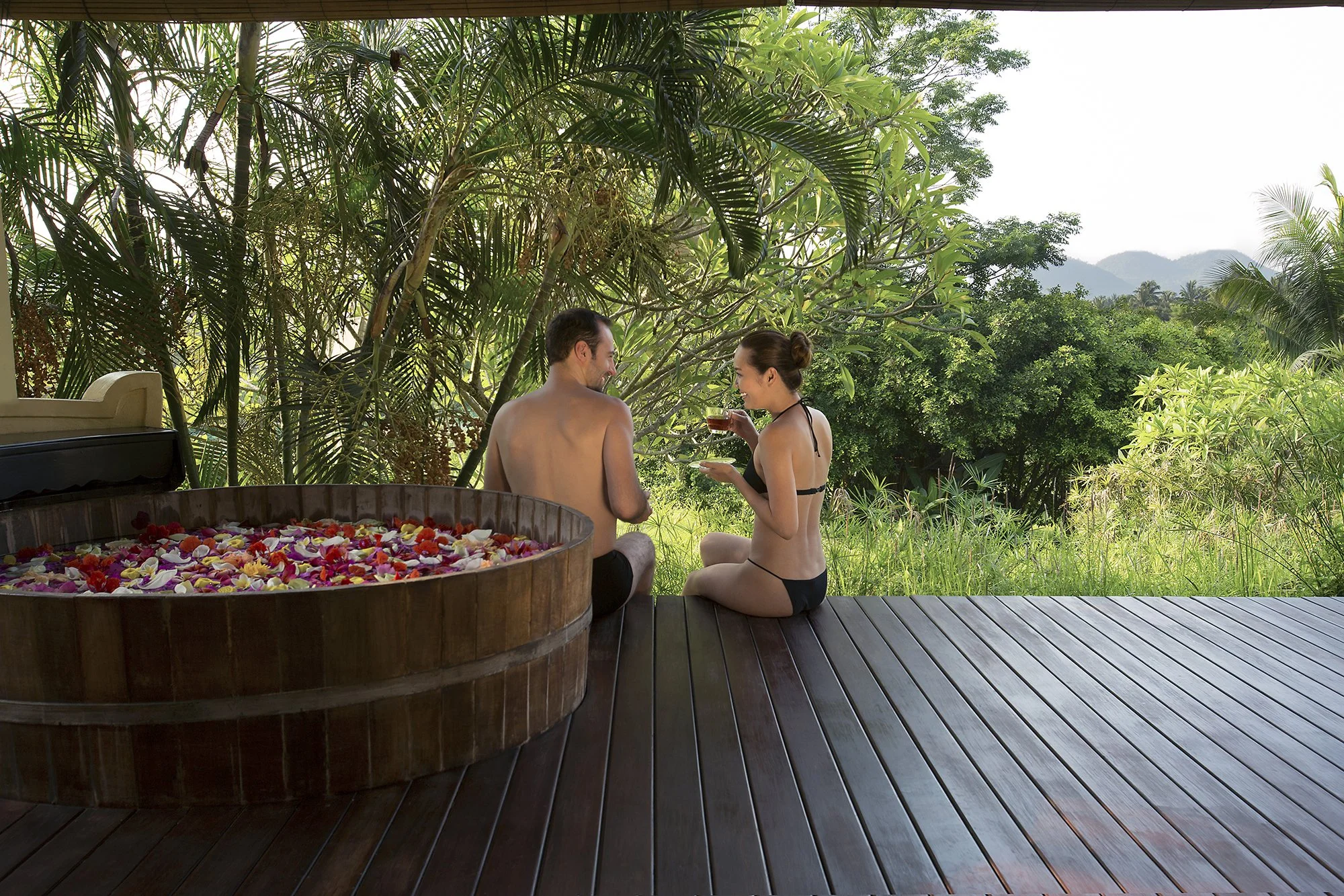 Belmond Phou Vao Laos Spa Hot Tub Couple.jpg
