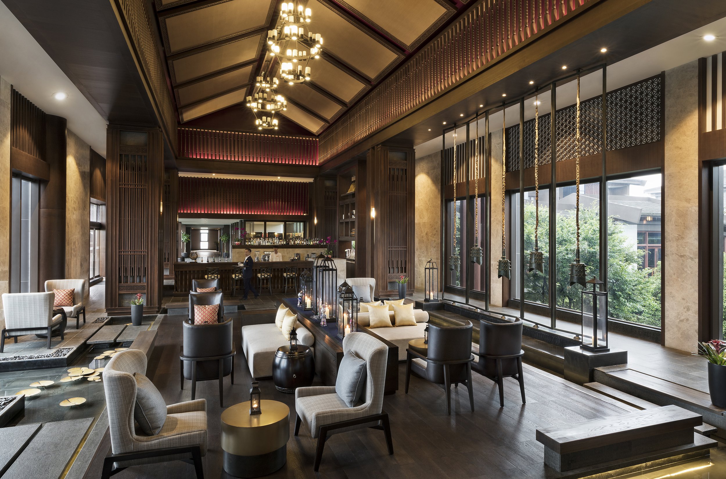 Architectural & Luxury Hospitality — Anantara Guiyang — Hotel Lobby — Ellsworth/Lim