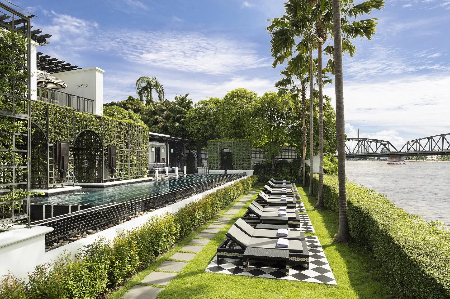 Swimming pool — The Siam Hotel Bangkok — Ellsworth/Lim
