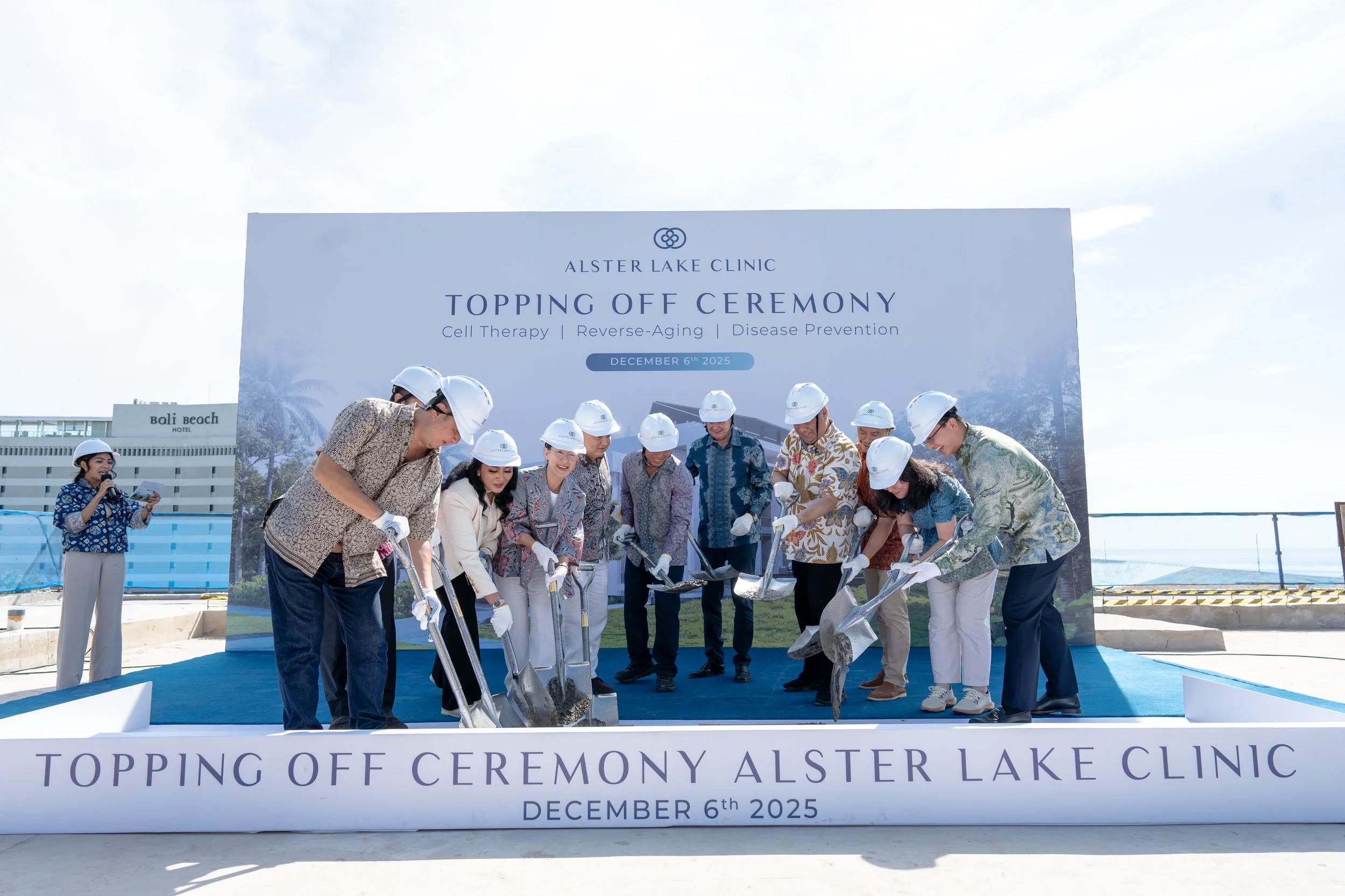 Alster Lake Clinic Topping Off Ceremony: Advancing Sanur's Vision as a Global Health &amp; Wellness Destination