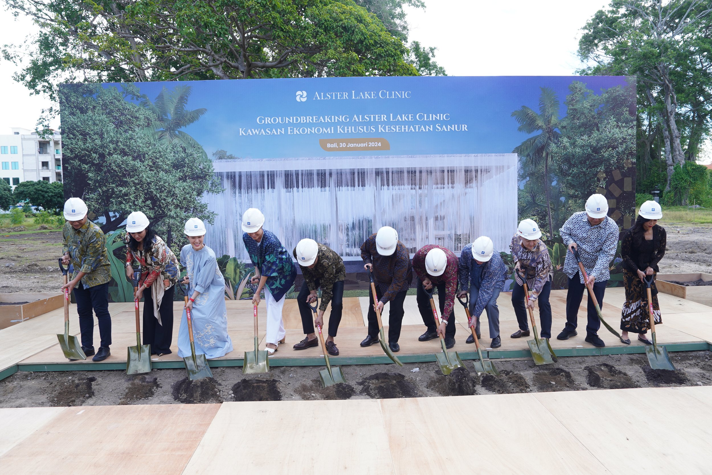 Groundbreaking Alster Lake Clinic, KEK Sanur, Bali: Changing People’s Lives