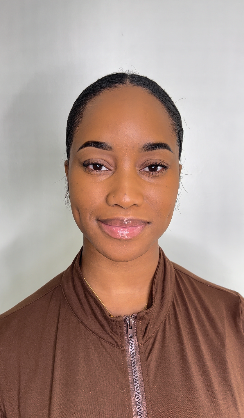 Brow sculpt and tint by Just Sugar Beauty. Clean, defined arches with a natural finish — book your brow transformation in Kingston, Jamaica
