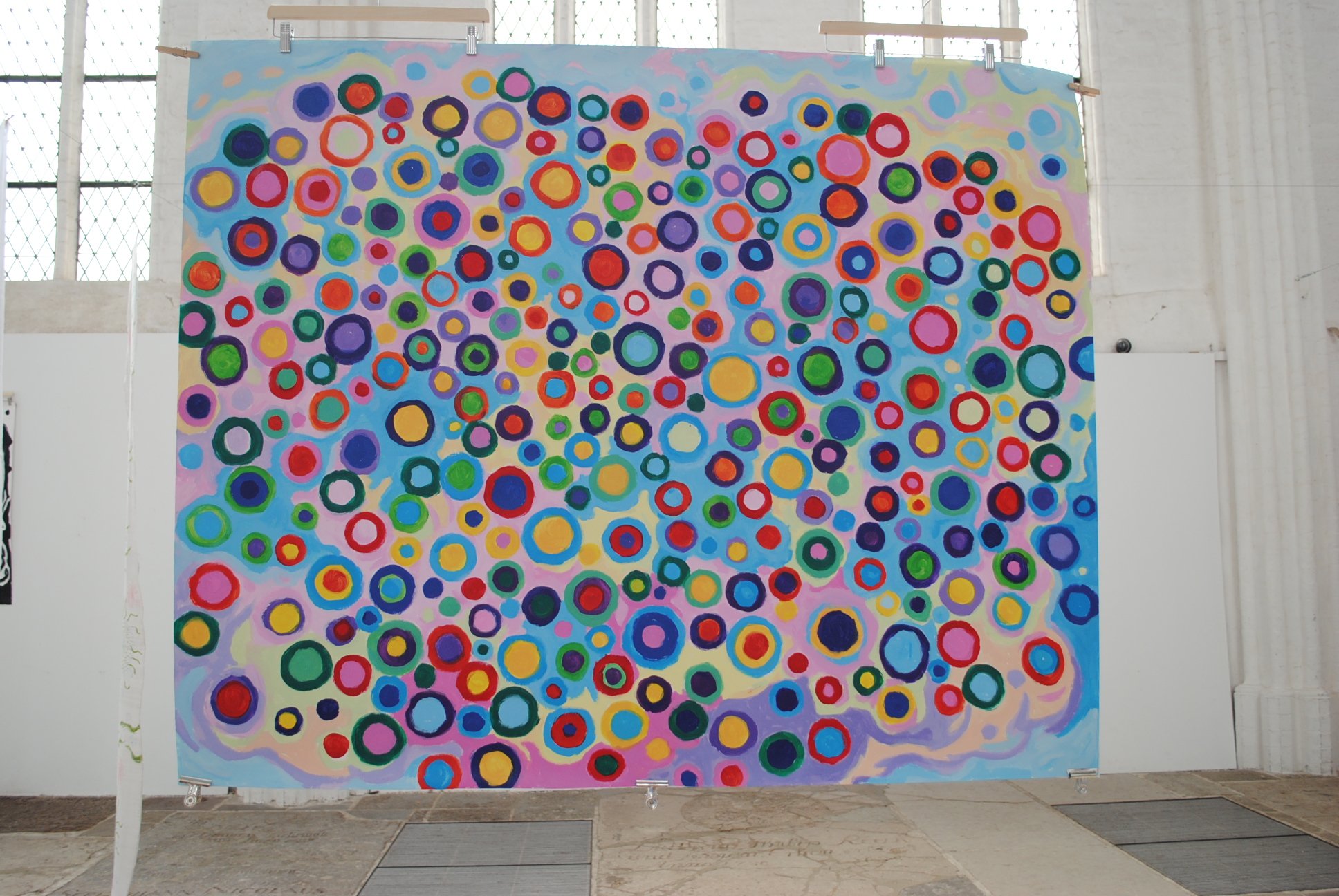 Blubber 2, ca. 120 x 150 cm, acryl on paper