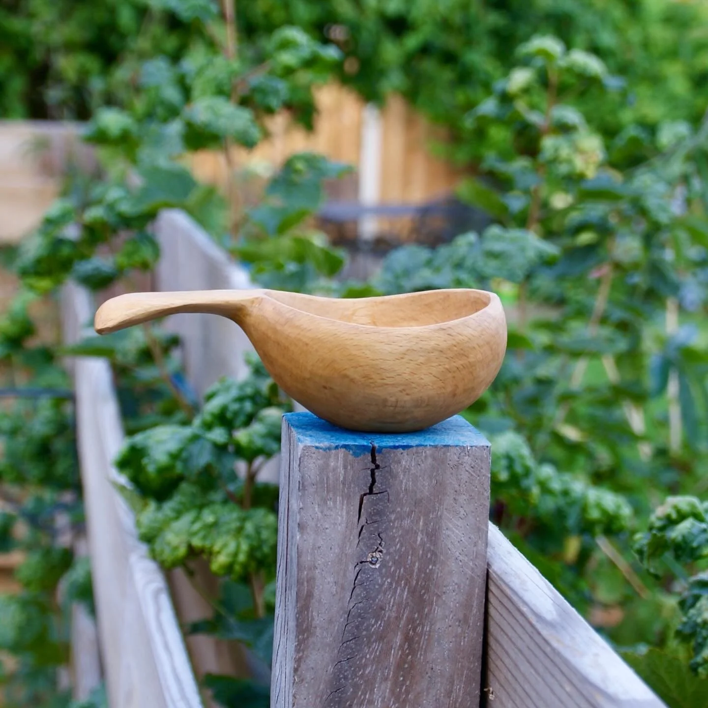 &bull;
🇳🇱 Deze staat al een tijdje, niet mijn eerste kuksa maar wel mijn beste tot nu toe. De eerste was te klein, barste aan de buitenkant en heb ik domweg met sneldrogende lijnzaad olie behandeld, niet meer voedselveilig dus... Dit keer wou ik da