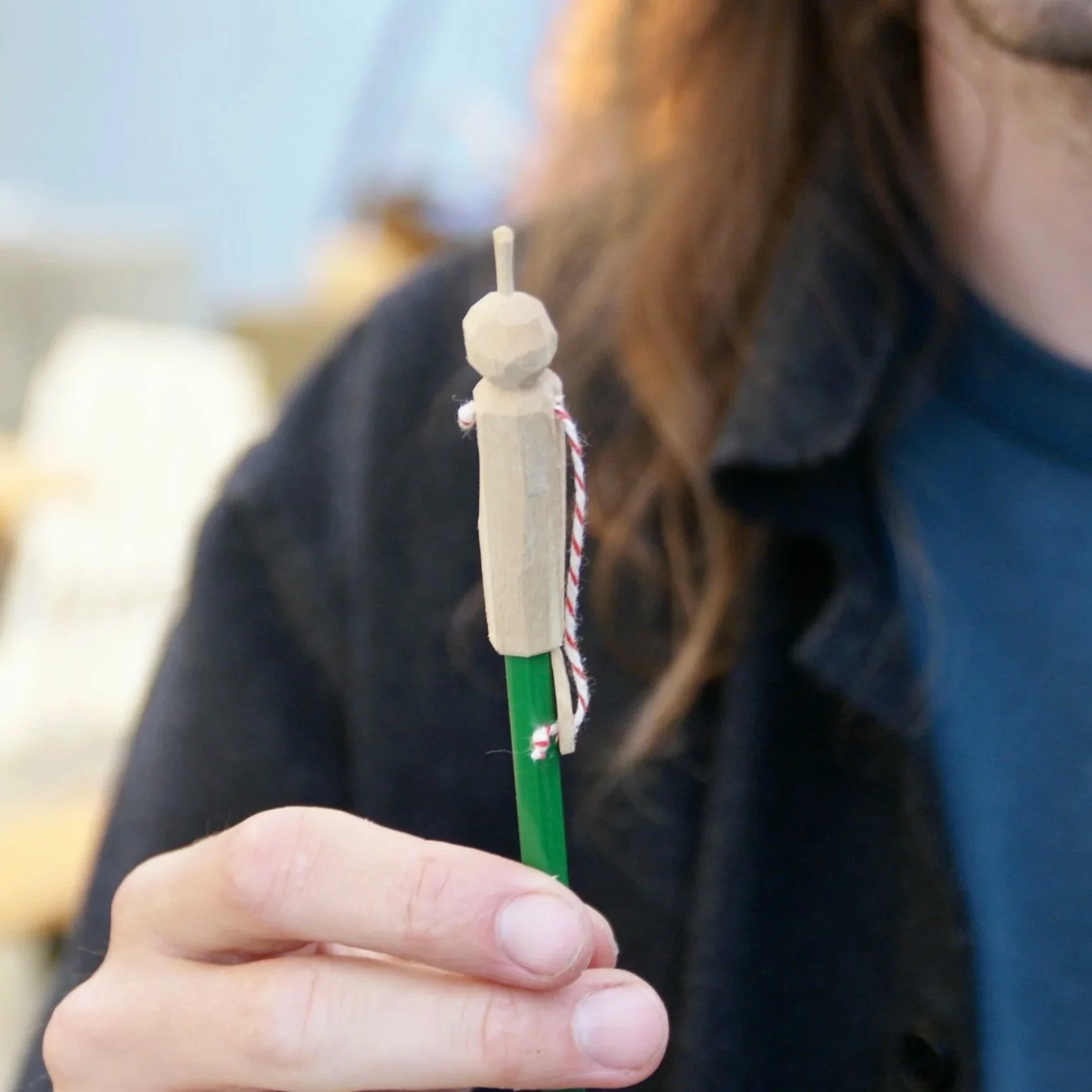 Pencil cap workshop Benoit Schnoeni