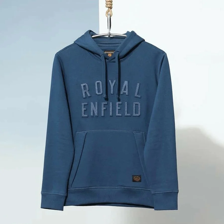 Royal Enfield Embossed Branded Pull-over Hoodie