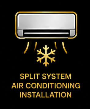 Split system air conditioning installation Melbourne for homes, apartments, and commercial properties.