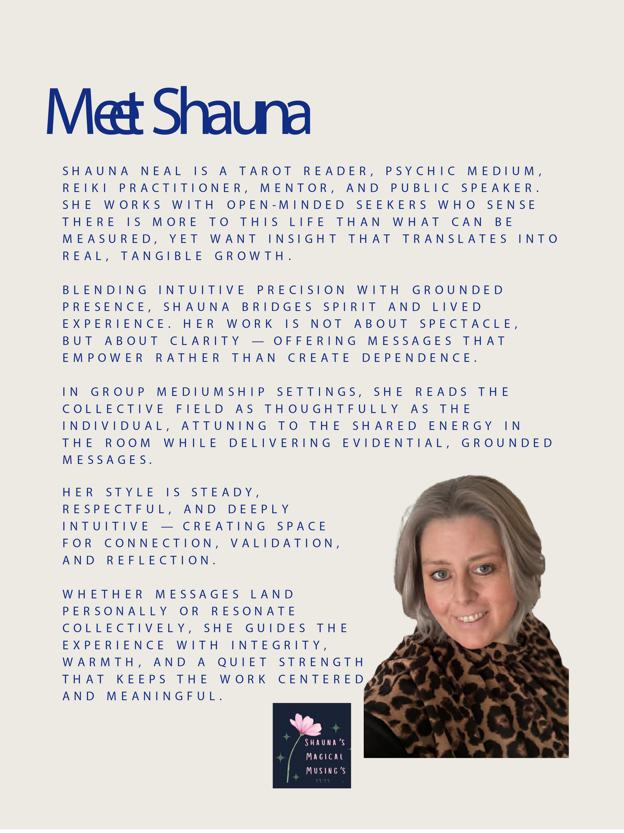Private Sessions with Shauna