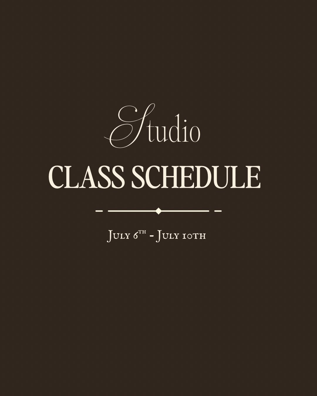 Ways to gather in the studio this week &mdash;&bull;&mdash;

Booking link is found on our website. Link above in our bio ✨