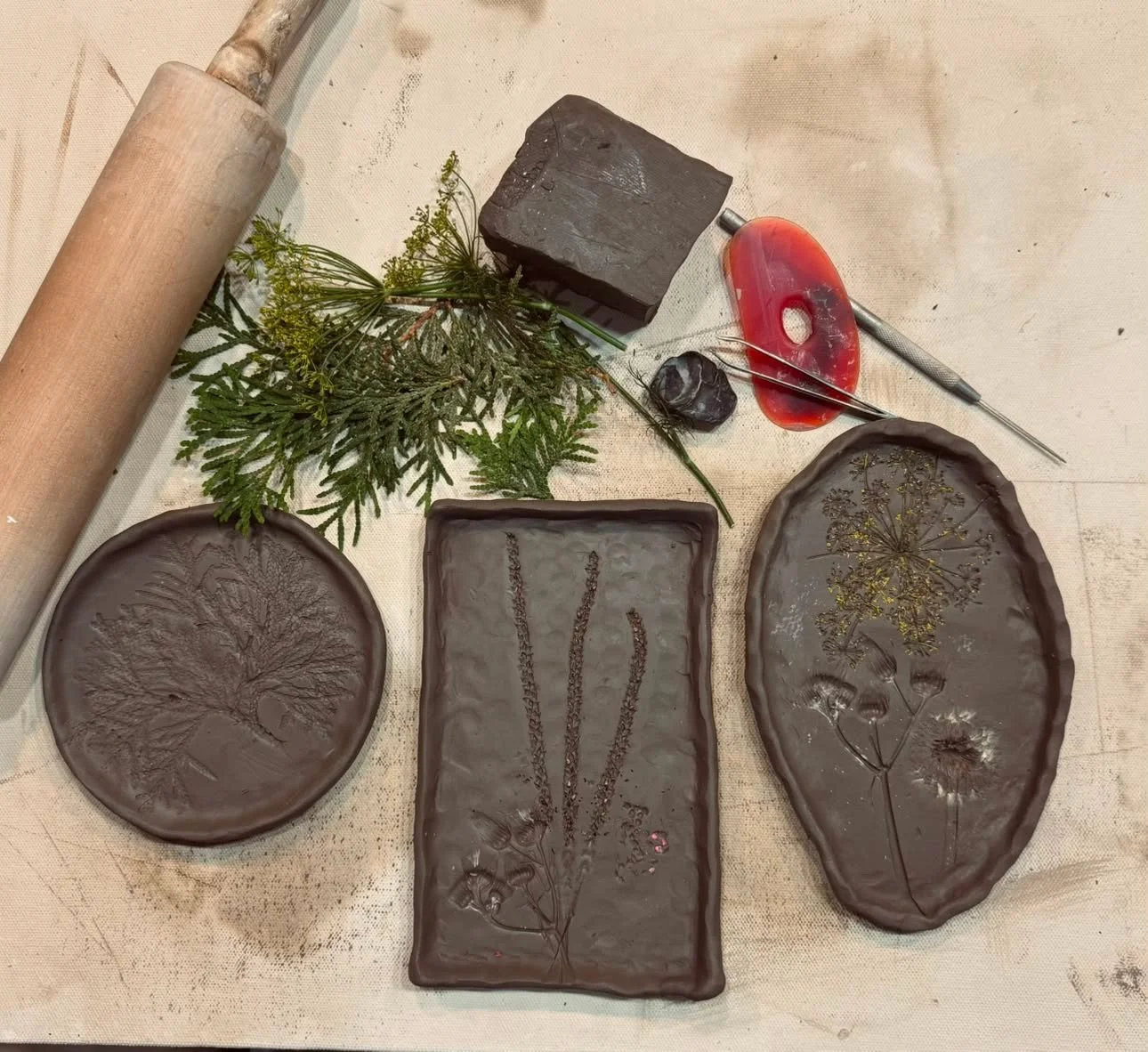 Pressed by Nature Trinket Trays