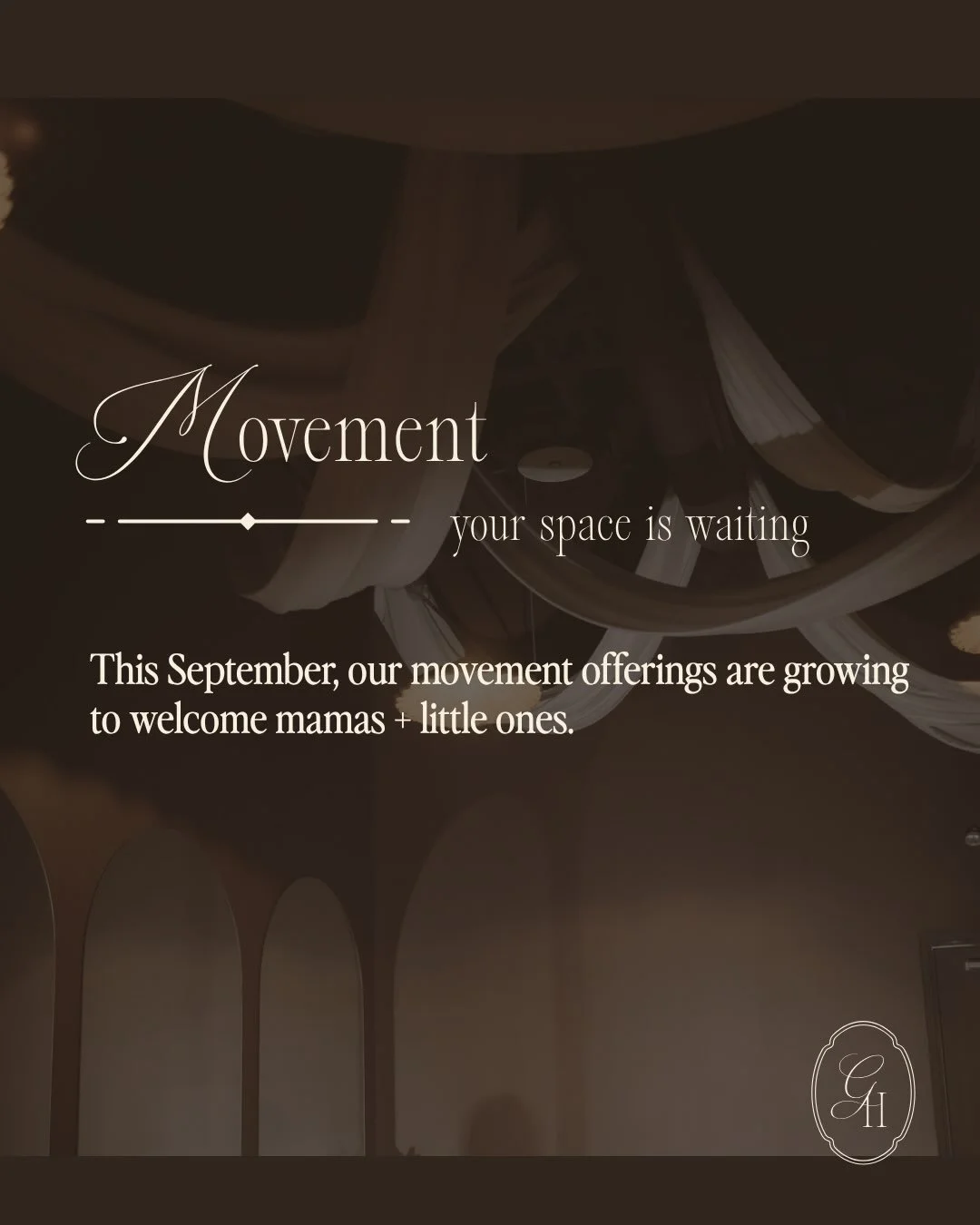 Community has always been at the heart of Gathered. 🤎

As our community grows, so do the ways we hope to hold space for you.

This September, we&rsquo;re welcoming new layers into our movement offerings &mdash; creating space for more seasons of lif