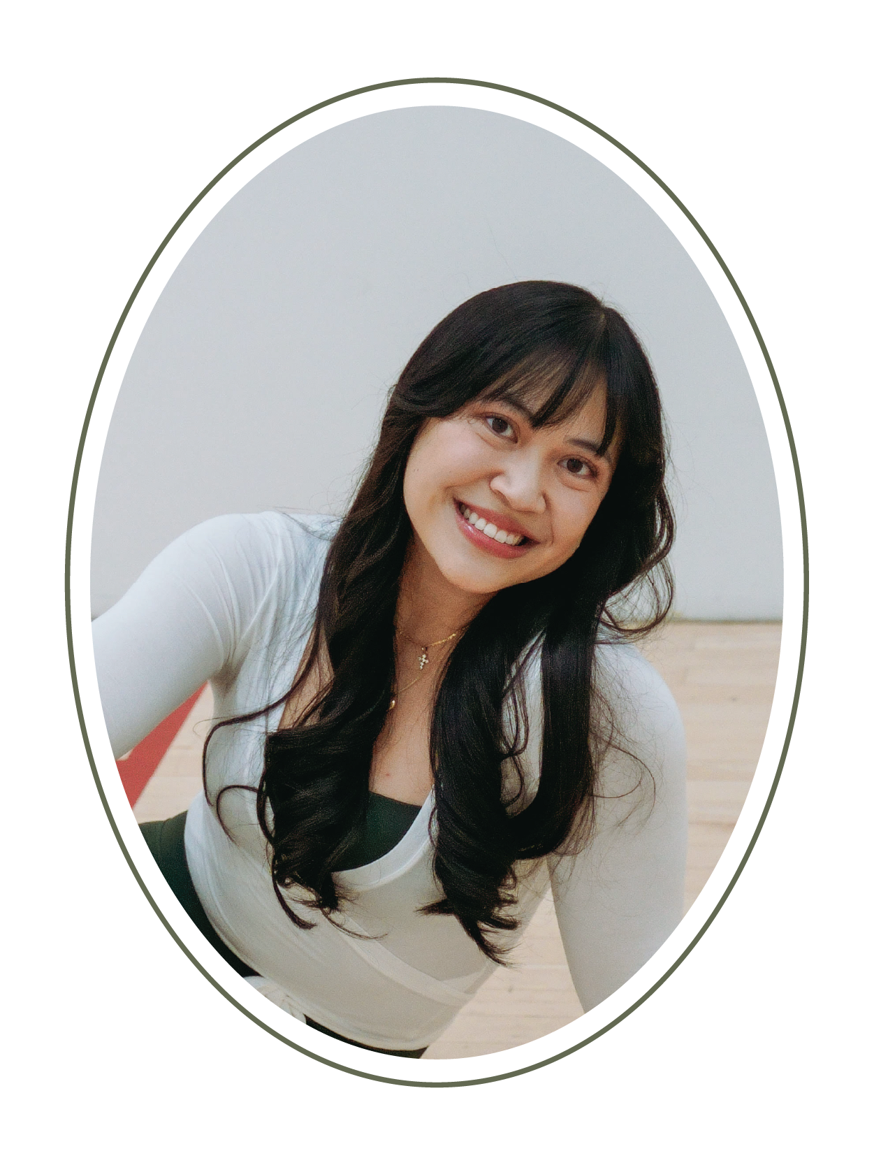Francheska, pilates instructor at Gathered Hearth classes and studio in Prince Albert