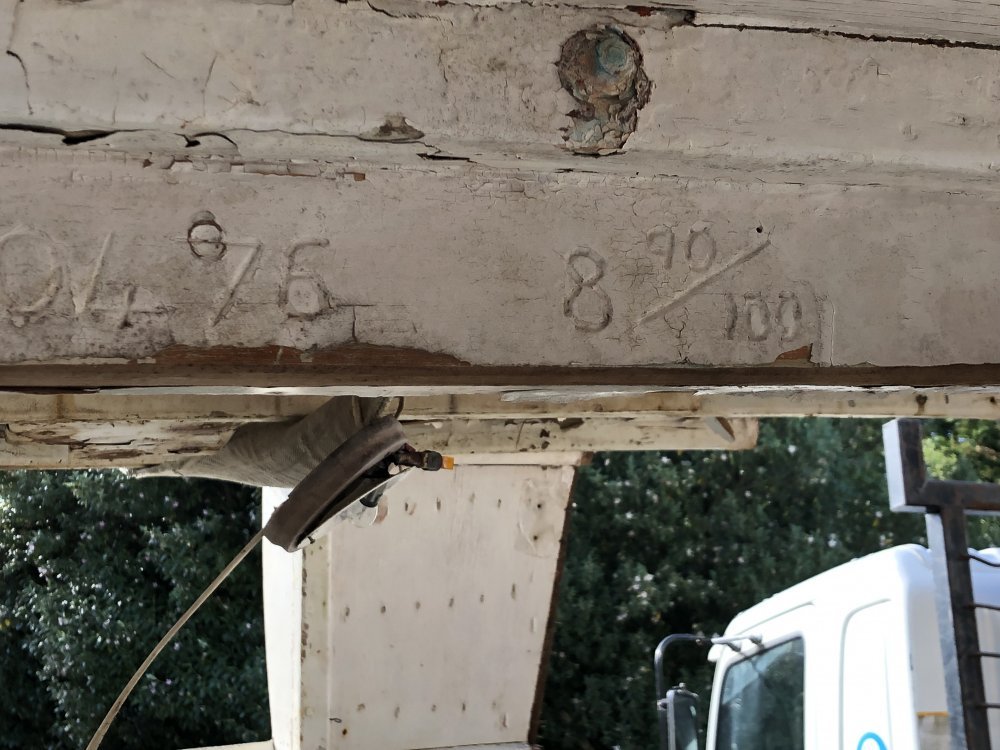 Registration beam.