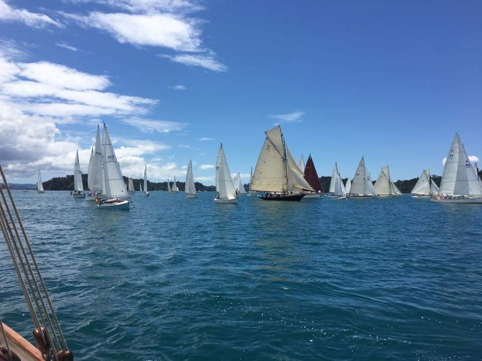 Race start. 