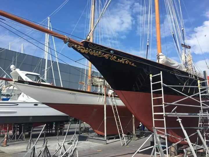 Logan brothers 1897 Thelma certainly made a considerable step change in design from their fathers Waitangi design of 1894.