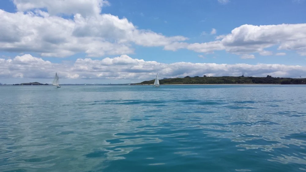 A glassy day.