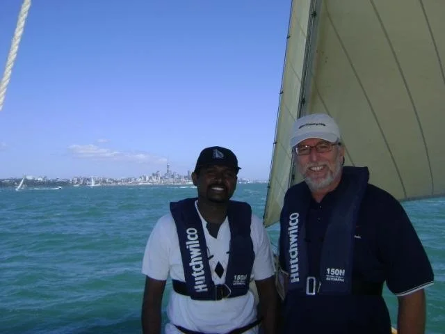 Skipper and crew.