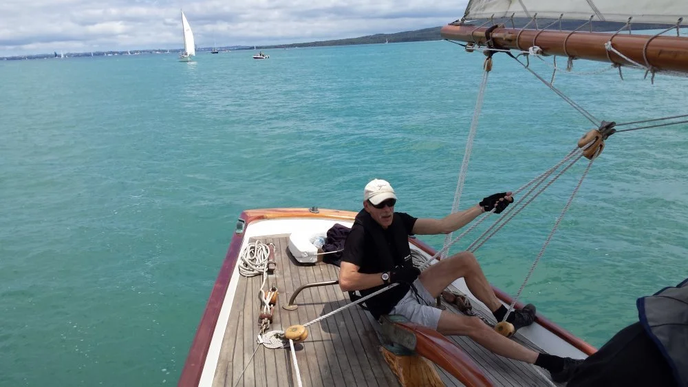 A great day to be on the mainsheet.