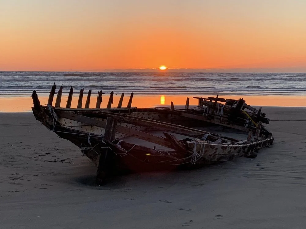 Hopefully not the last sunset for the Daring.
