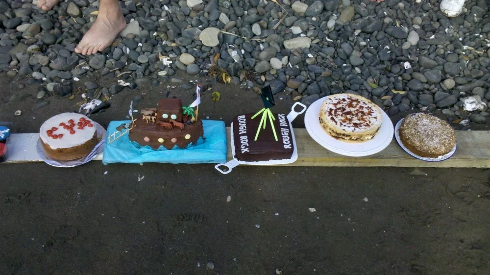 and still more cake.
