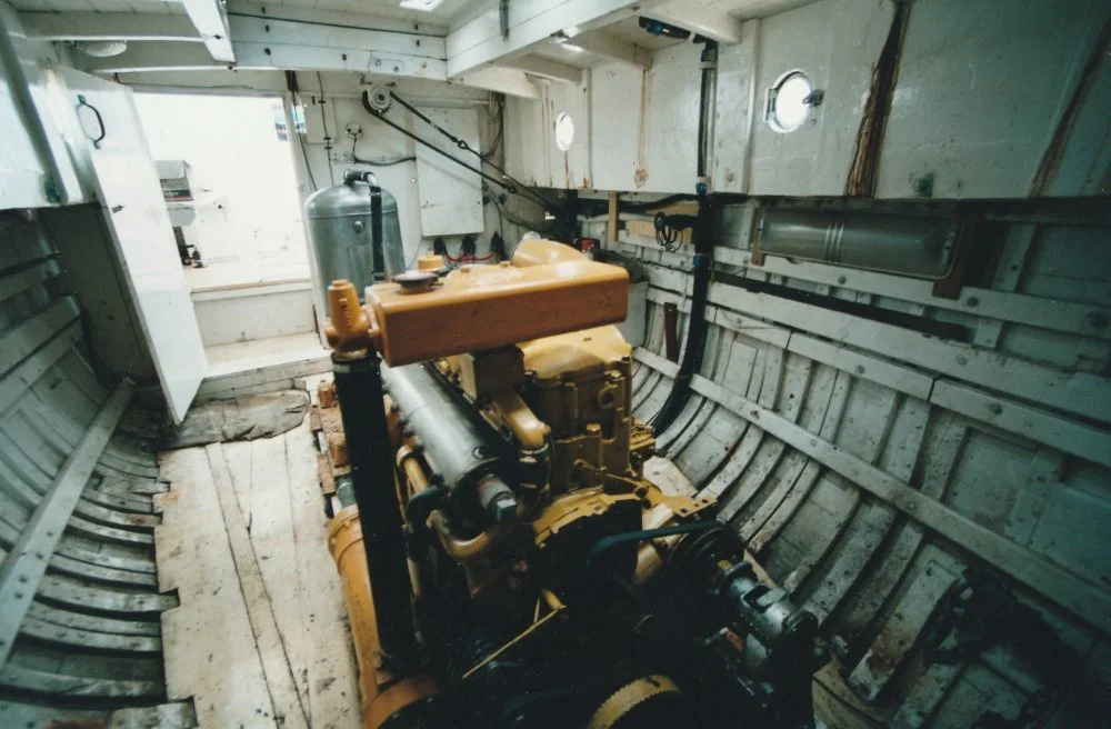 Te Hauraki engine bay.