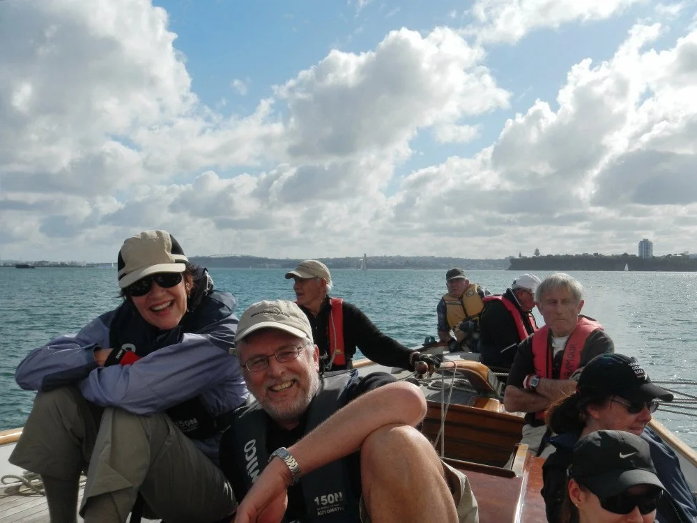 Gill and Larry. Winter series.