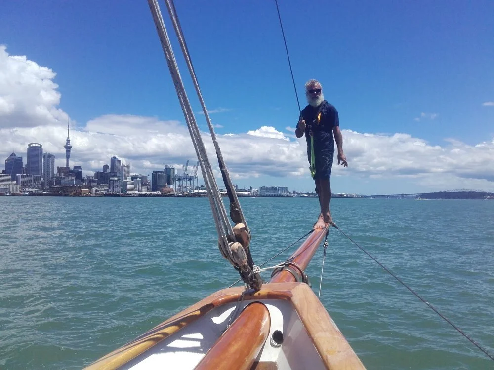 Phil changed his mind about walking the plank.....