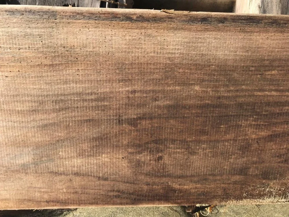 Band saw marks still clearly visible in the well preserved kauri timbers.