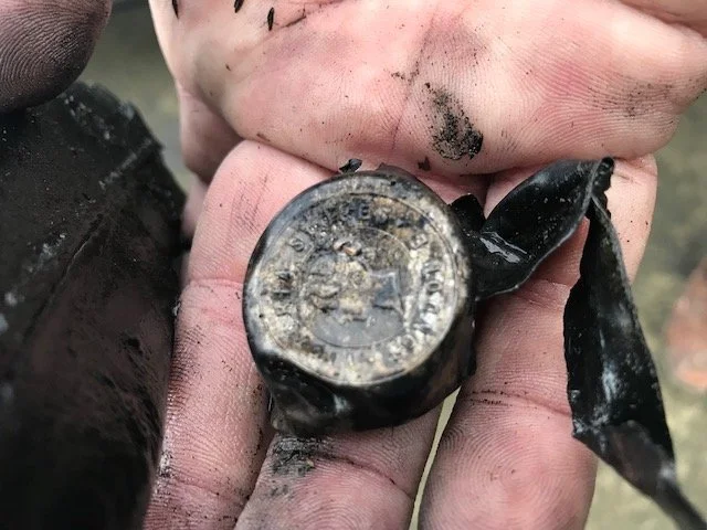 Coin located in the bilge.