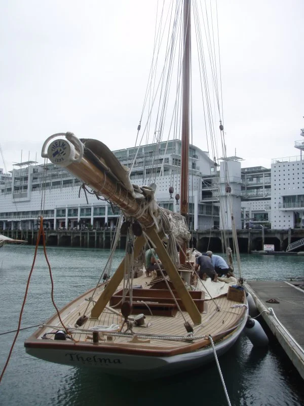 Berthed at the Voyager NZ Maritime Museum.