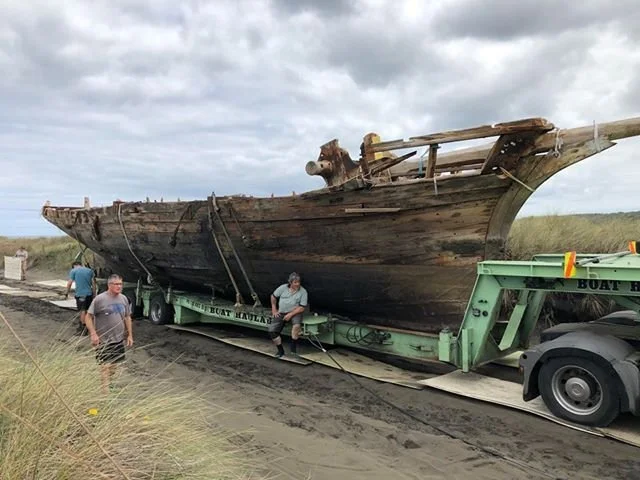 Trucking out.