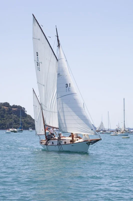 Ethel at the Mahurangi Cruising Club regatta 2020.