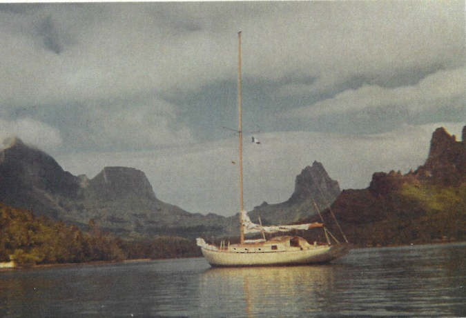 Cooks Bay Moorea August 1962.
