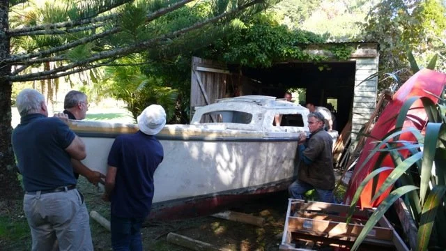 Escaping the shed after 14 years.