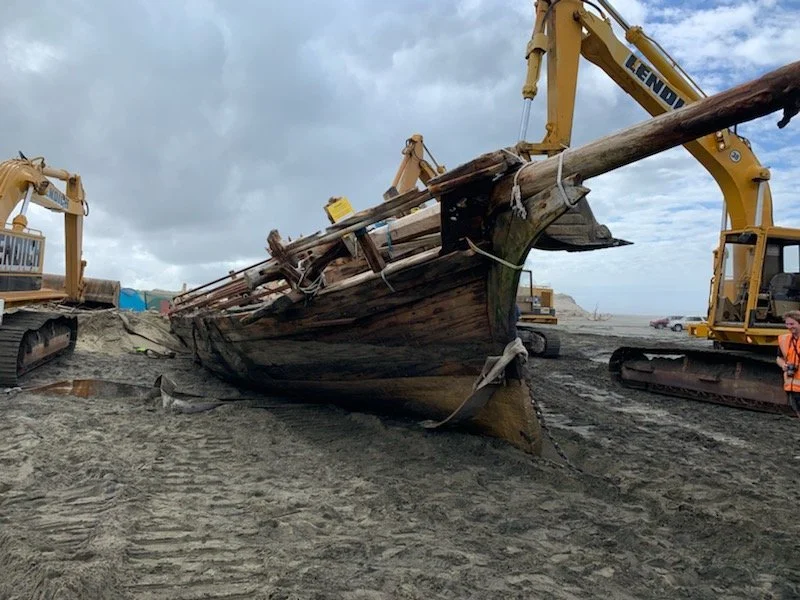 The excavation begins. 10th Dec 2018.