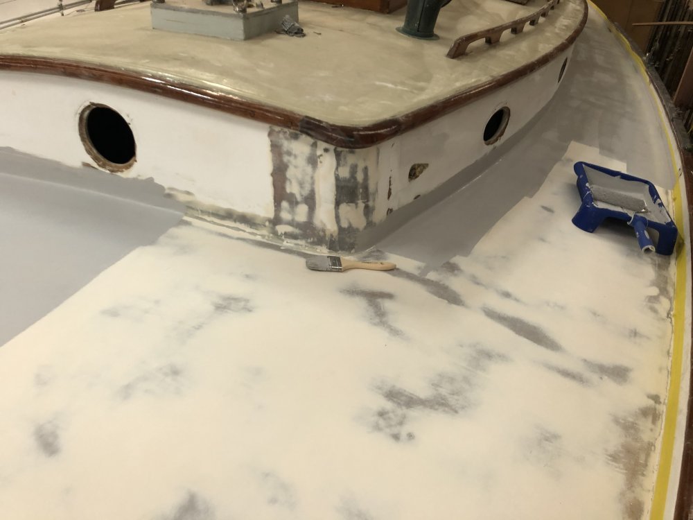 Epoxy High Build Cream Coat.