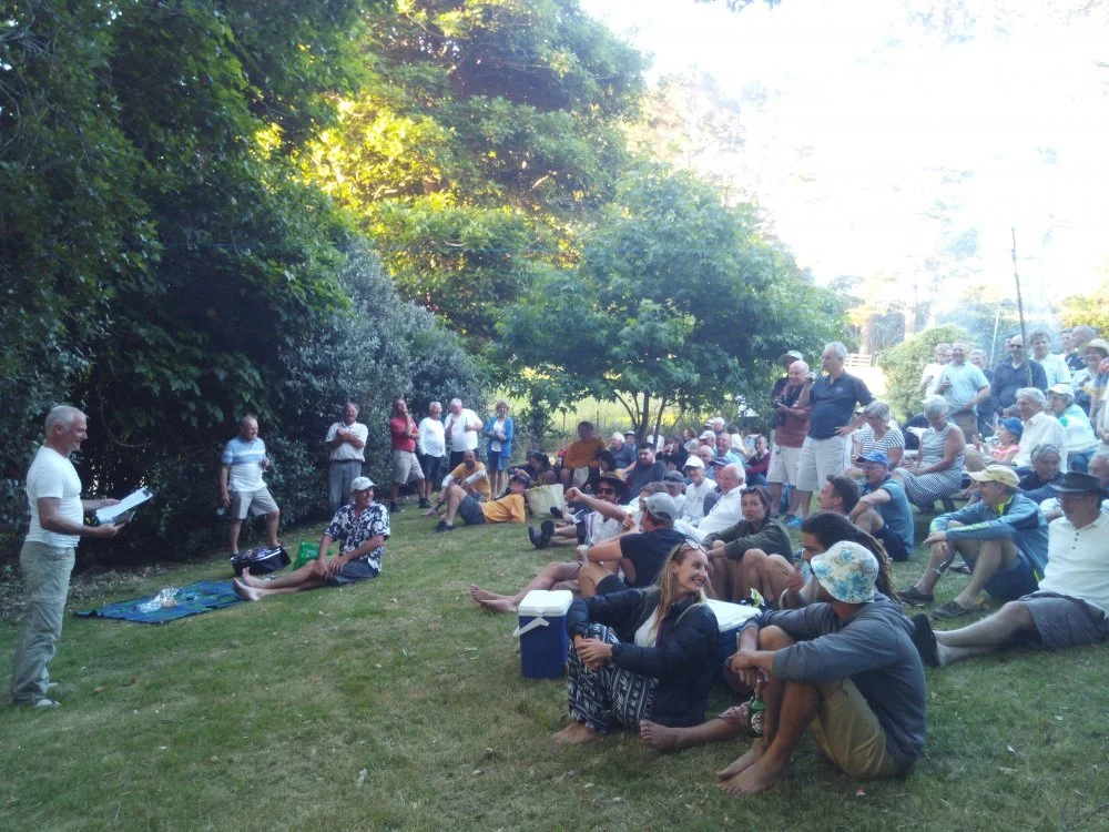 Prize giving.