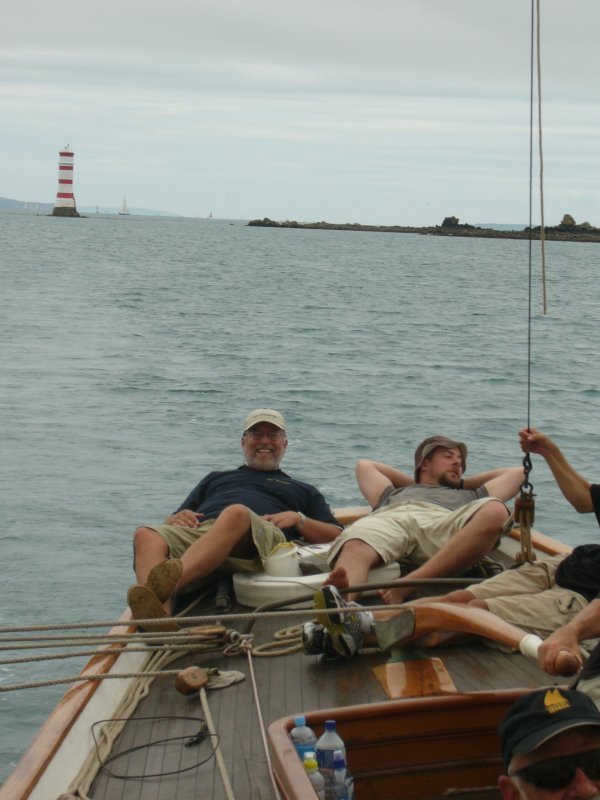 Gee Larry this is the life!