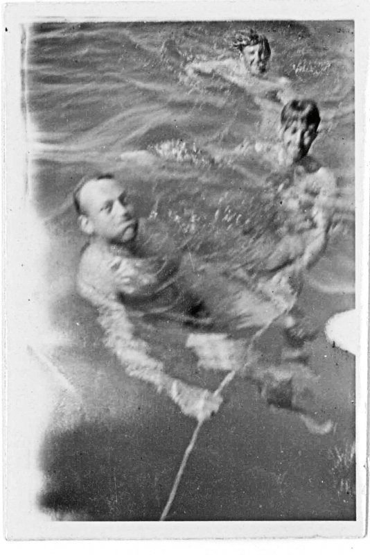 Waitangi crew mid Tasman Sea 1949.