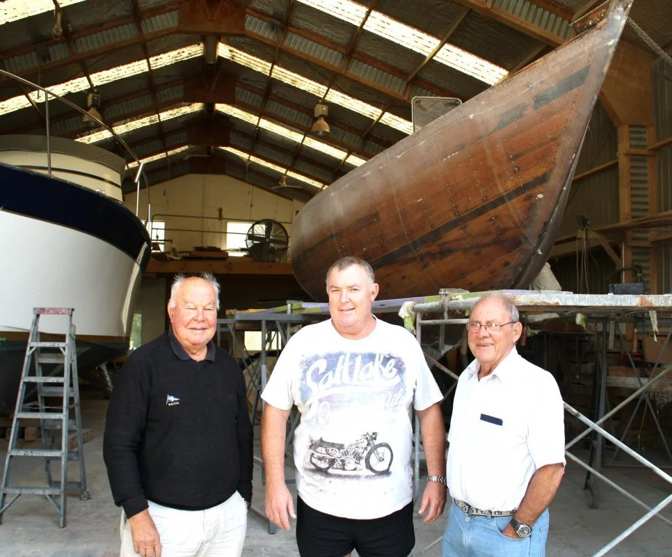 John Street, Wayne Olsen and Chris Bouzaid.