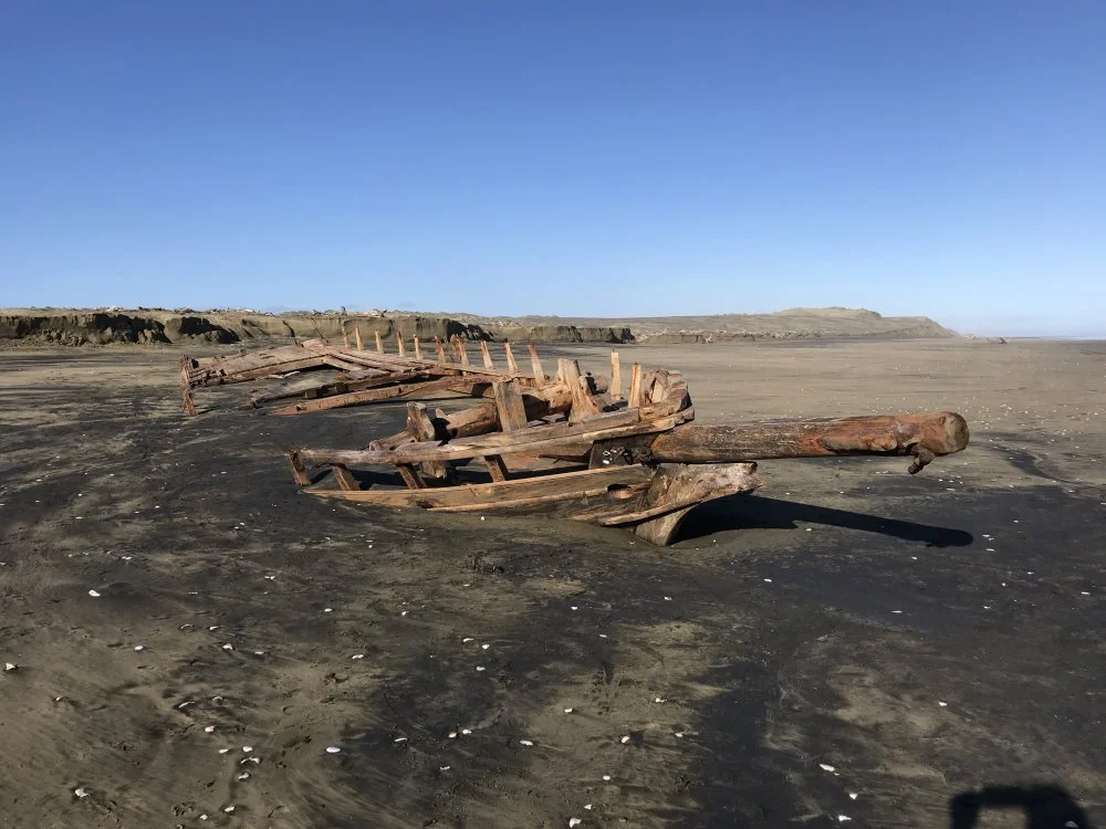 How she looked not long after emerging from the sands in May 2018.