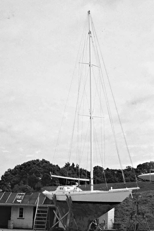 Hobsonville hard stand in the 1960s.