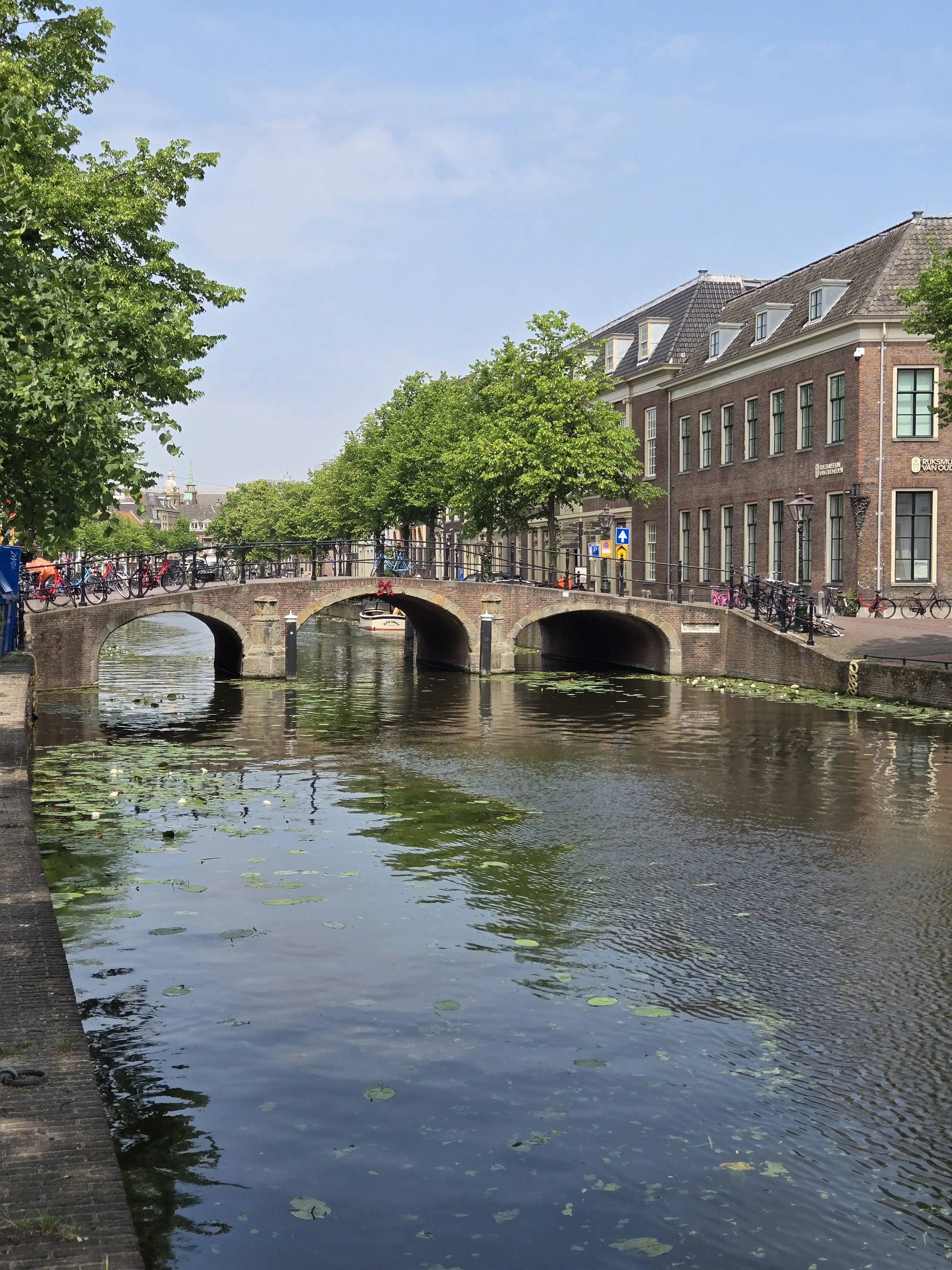 Historic bridge in Leiden