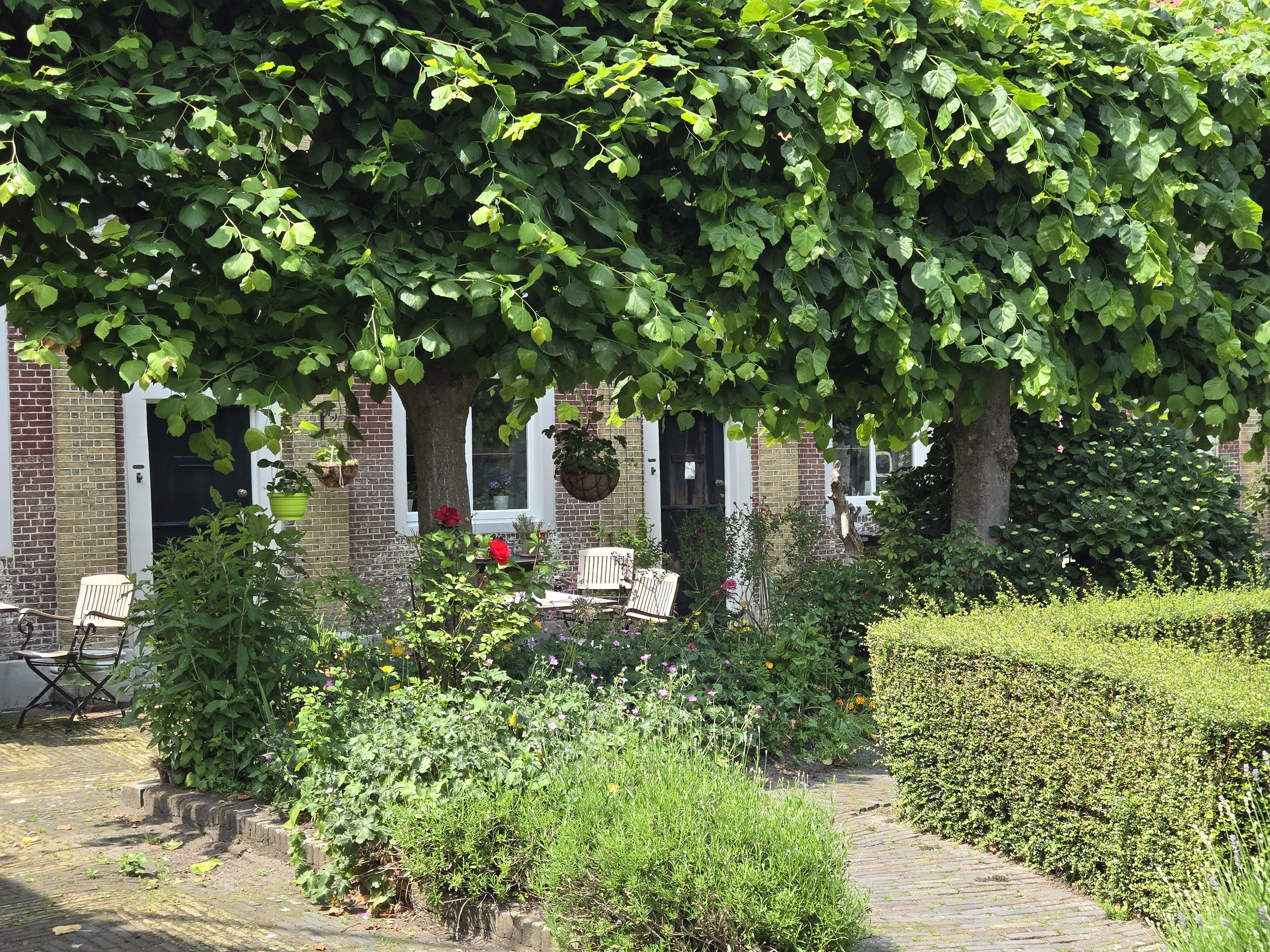 hofje in Leiden