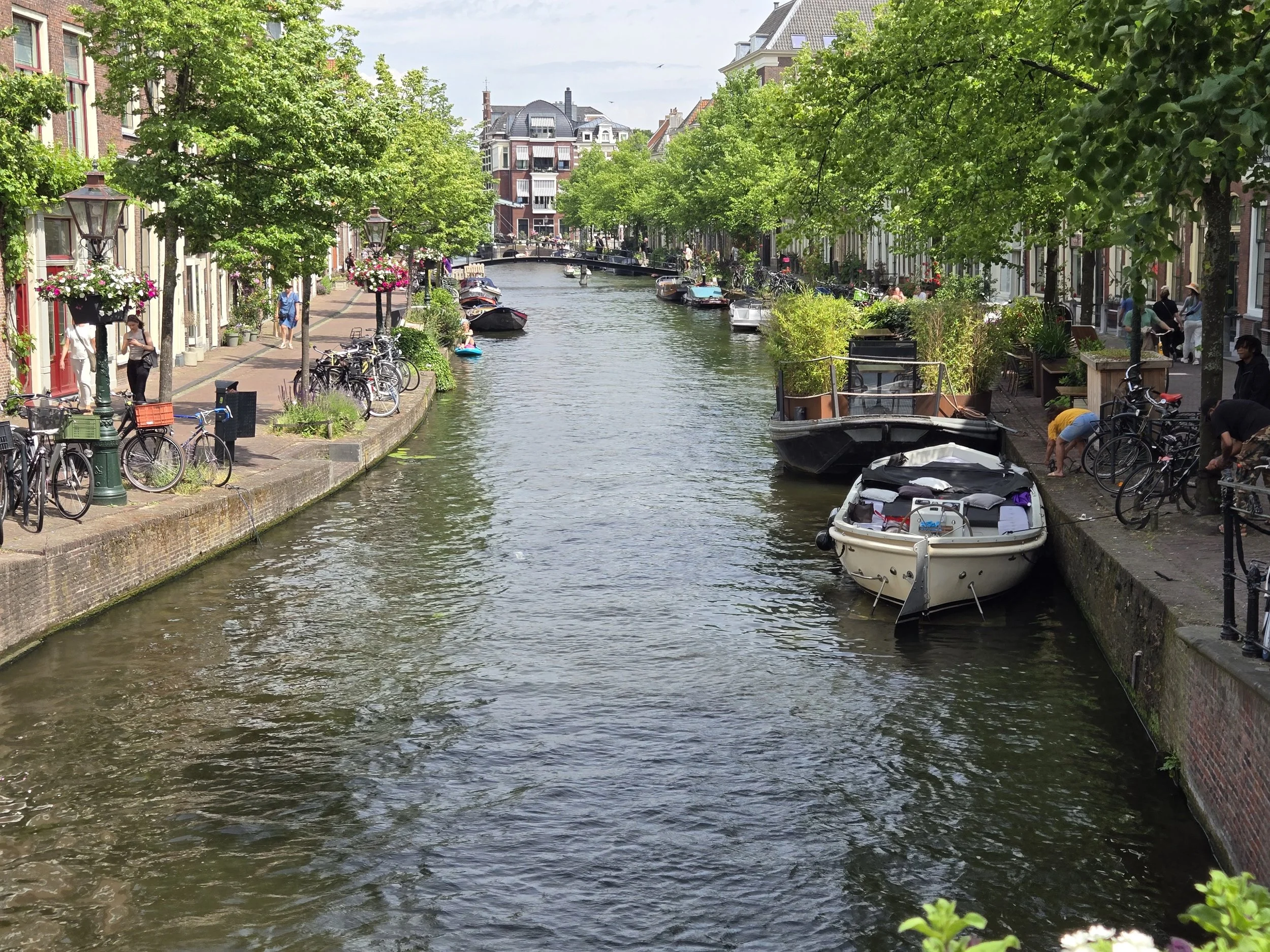 historic canal in Leiden