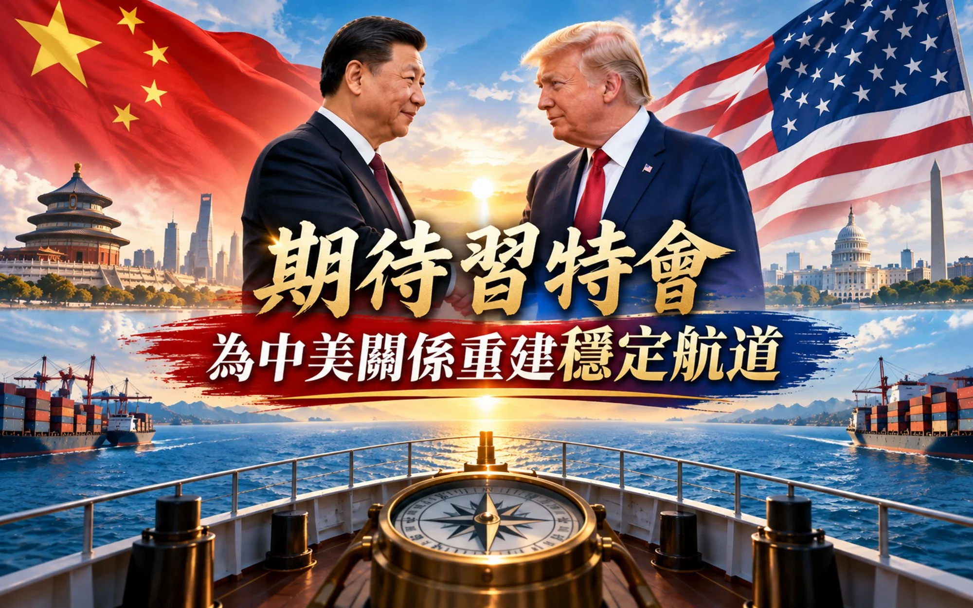 期待習特會為中美關係重建穩定航道
