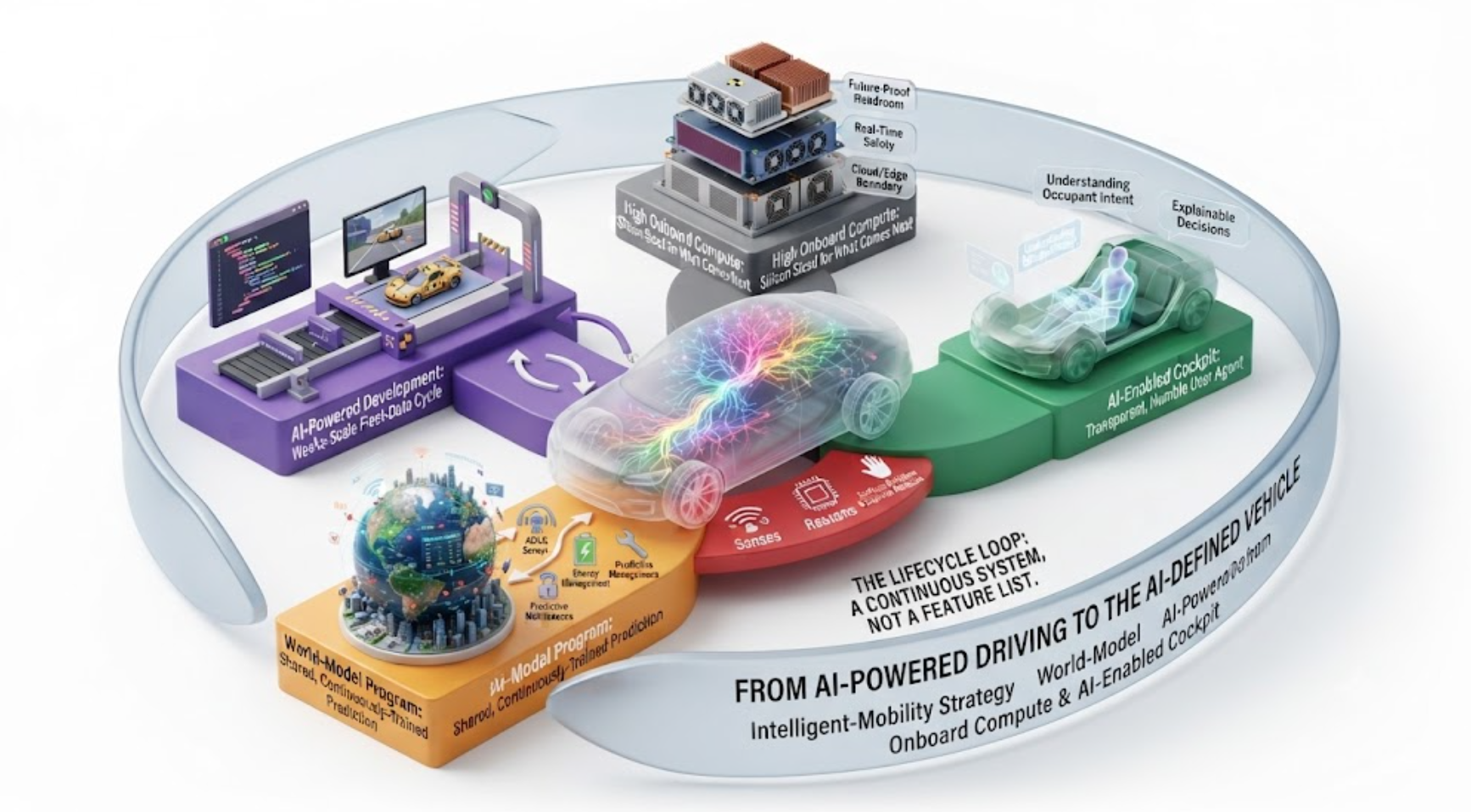 From AI-Powered Driving to the AI-Defined Vehicle